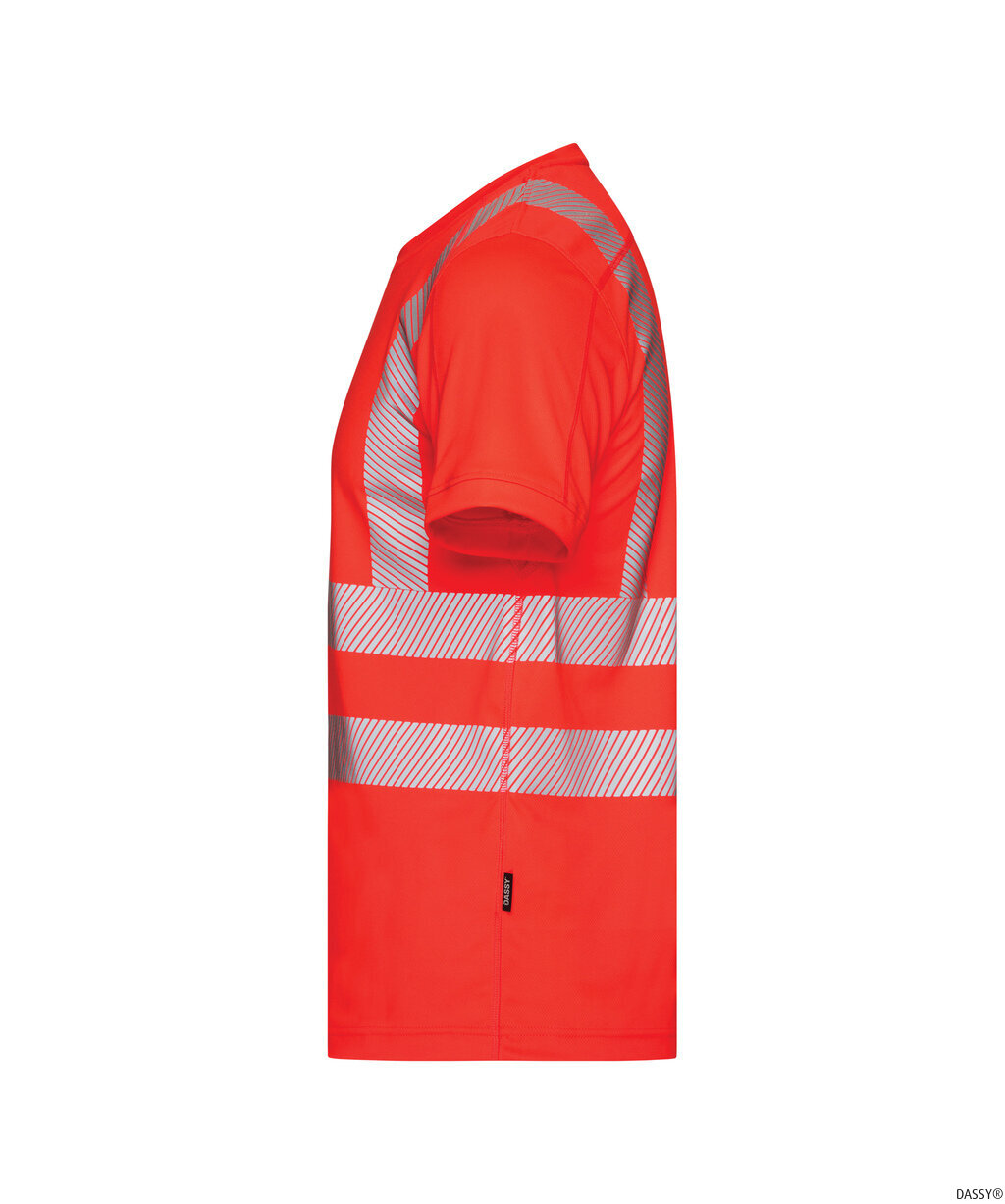 DASSY-Warnschutz, Warn-UV-T-Shirt CARTER, rot