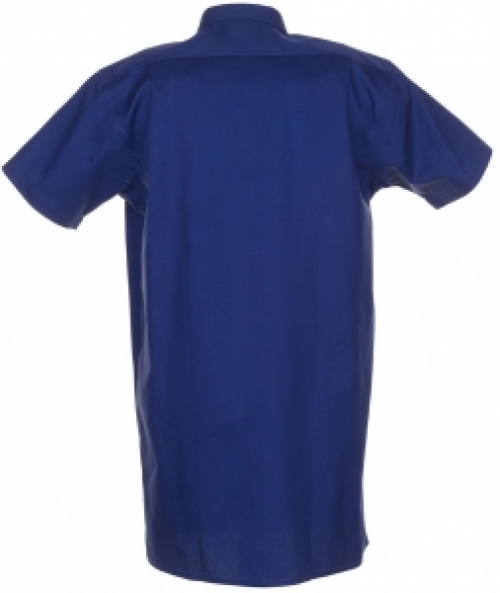 Gr.41-42 PLANAM-Twill-Köper-Arbeits-Berufs-Hemd, Viertelarm, 200 g/m², dunkelblau
