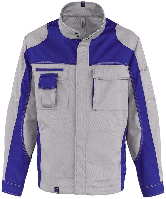 Gr.102 KÜBLER Image Vision Dress  Bundjacke Arbeitsjacke Berufsjacke Schutzjacke Arbeitskleidung grau kornblau