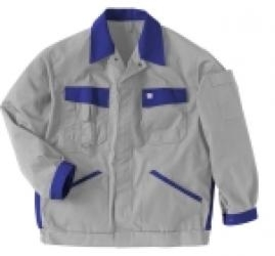 Gr.54 KÜBLER Bundjacke  Arbeitsjacke Berufsjacke Schutzjacke Arbeitskleidung Berufskleidung grau kornblau