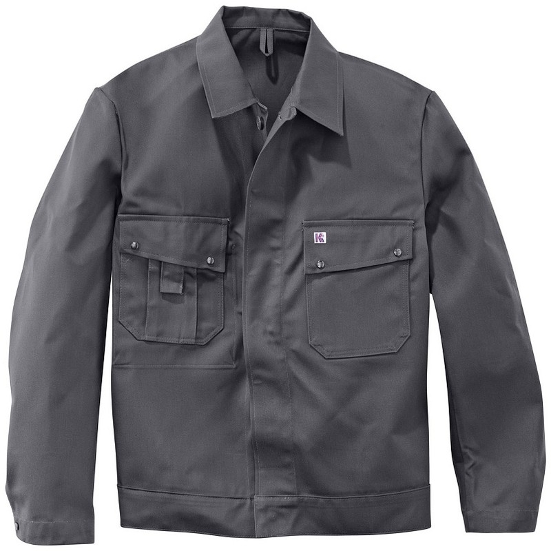Gr.102 KÜBLER Arbeitsjacke  Berufs-Bund-Jacke, ca. 330g/m², anthrazit