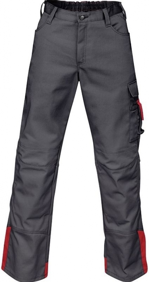 Gr.46 KÜBLER Image Vision Dress  Arbeitshose Berufshose Bundhose MG 295, anthrazit/mittelrot