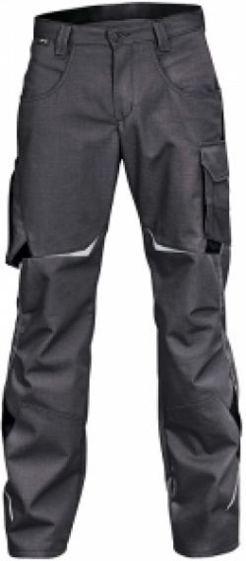 Gr.28 KÜBLER-Workwear, Arbeits-Berufs-Bund-Hose, Low,PULSSCHLAG anthrazit/schwarz
