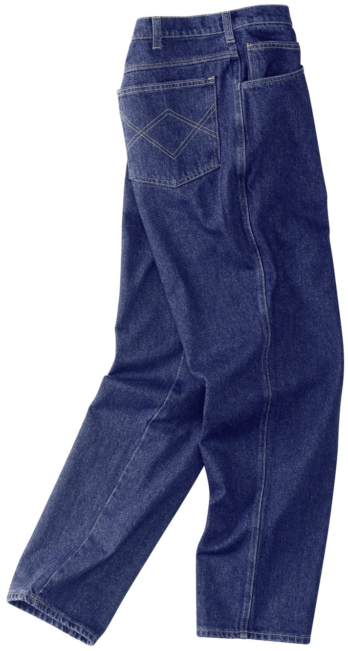 Gr.94 KÜBLER Jeans Bundhose Arbeitshose Berufshose Workerhose Arbeitskleidung Berufskleidung Young Dress blau