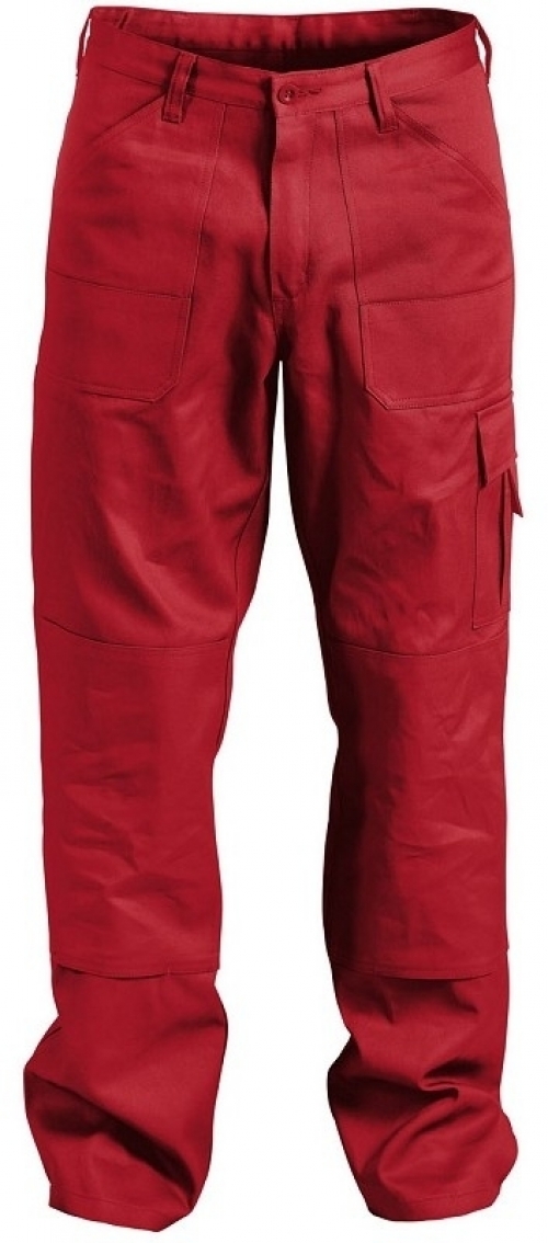 Gr.61 KÜBLER Arbeits-Berufs-Bund-Hose, ca. 285g/m², mittelrot
