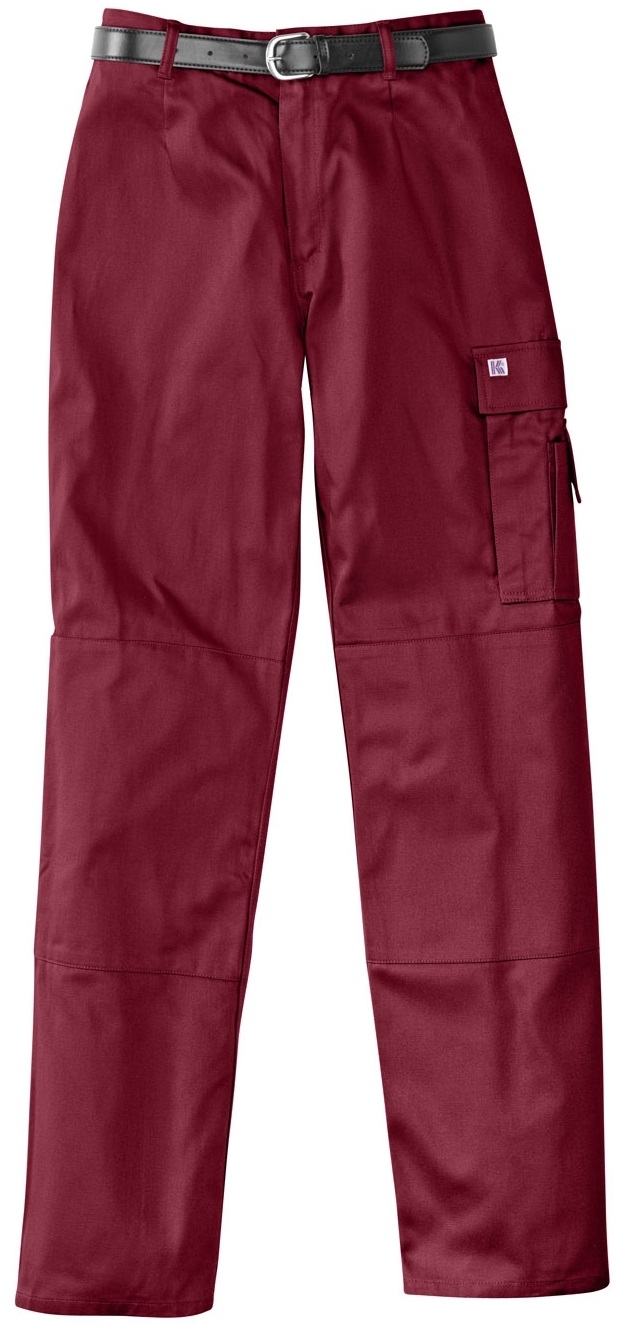Gr.24 KÜBLER Bundhose Arbeitshose Berufshose Workerhose Arbeitskleidung Berufskleidung bordeaux ca 330g