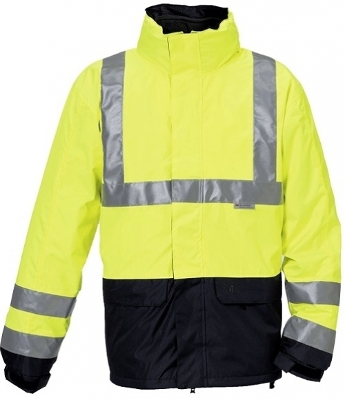 Gr.5XL ROFA-SJ-Warnschutz, Warn- und Wetterschutzjacke, ca. 270 g/m², leuchtgelb