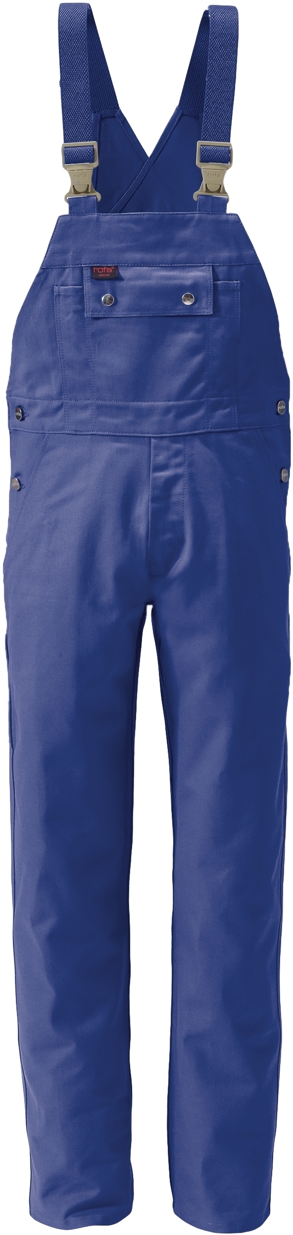 Gr.50 ROFA-Workwear, Arbeits-Berufs-Latz-Hose, ca. 360 g/m², hydronblau