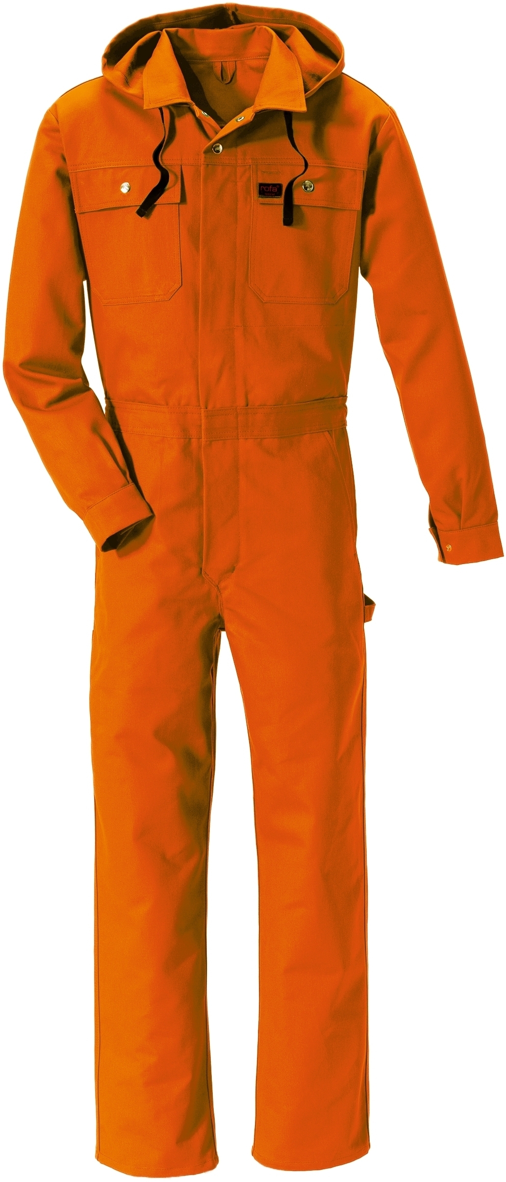 Gr.58 ROFA-Workwear, Arbeits-Berufs-Overall, Rallye-Kombi, ca. 360 g/m², orange