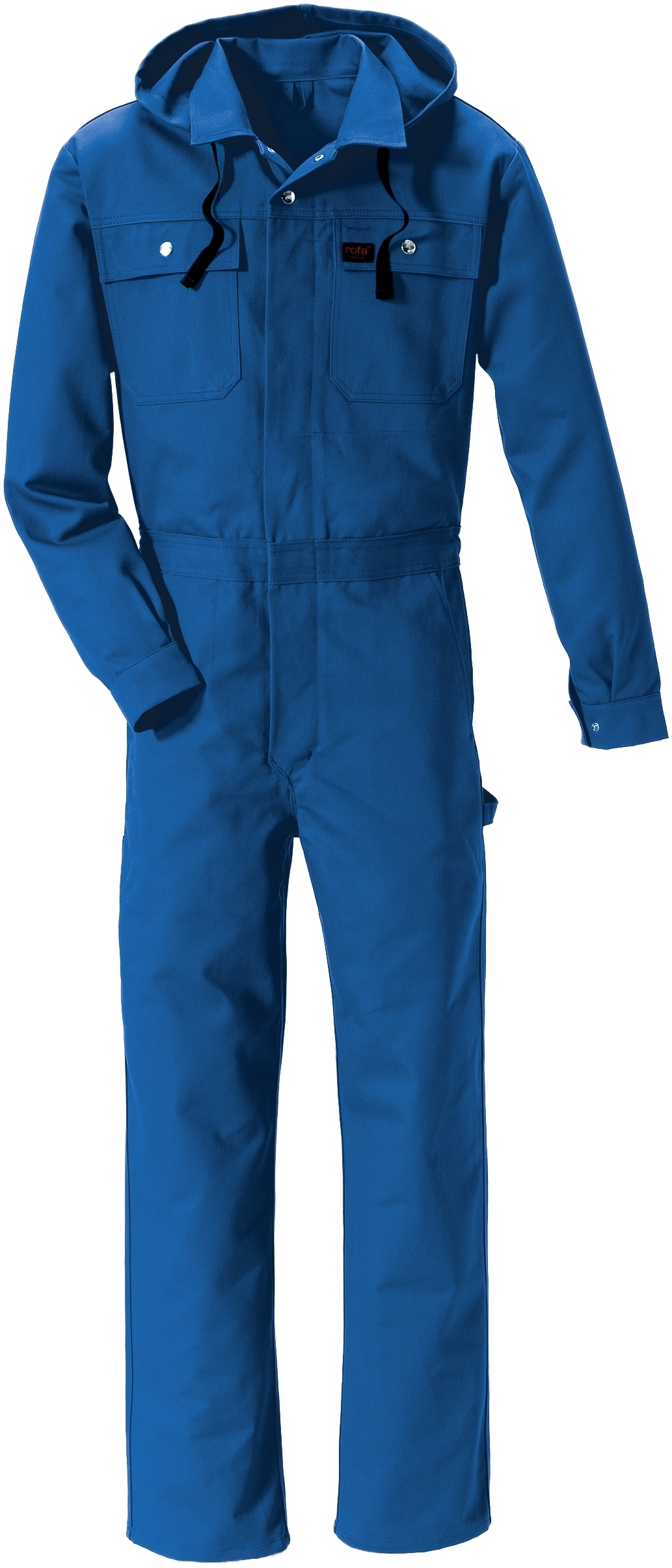 Gr.50 ROFA-Workwear, Arbeits-Berufs-Overall, Rallye-Kombi, ca. 360 g/m², kornblau