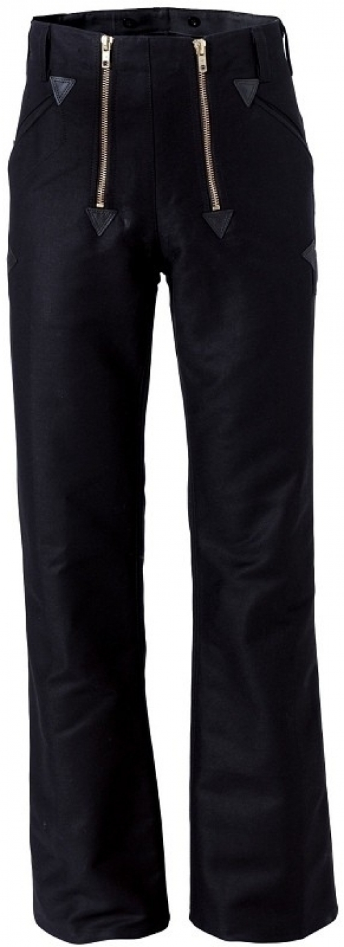Gr.66 ROFA-Workwear, Zunfthose mit Schlag, ca. 525 g/m², schwarz