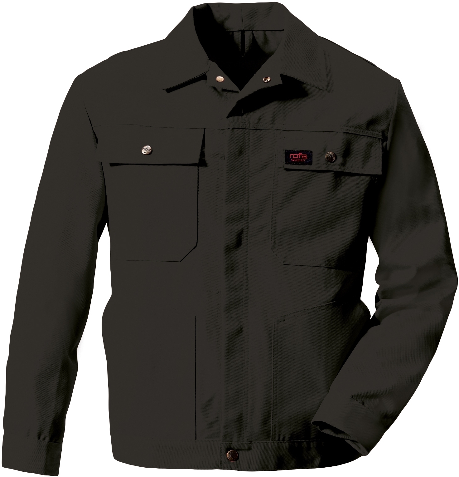 Gr.56 ROFA Blousonjacke Arbeitsjacke Berufsjacke Schutzjacke Arbeitskleidung Berufskleidung Super schwarz ca 360 g