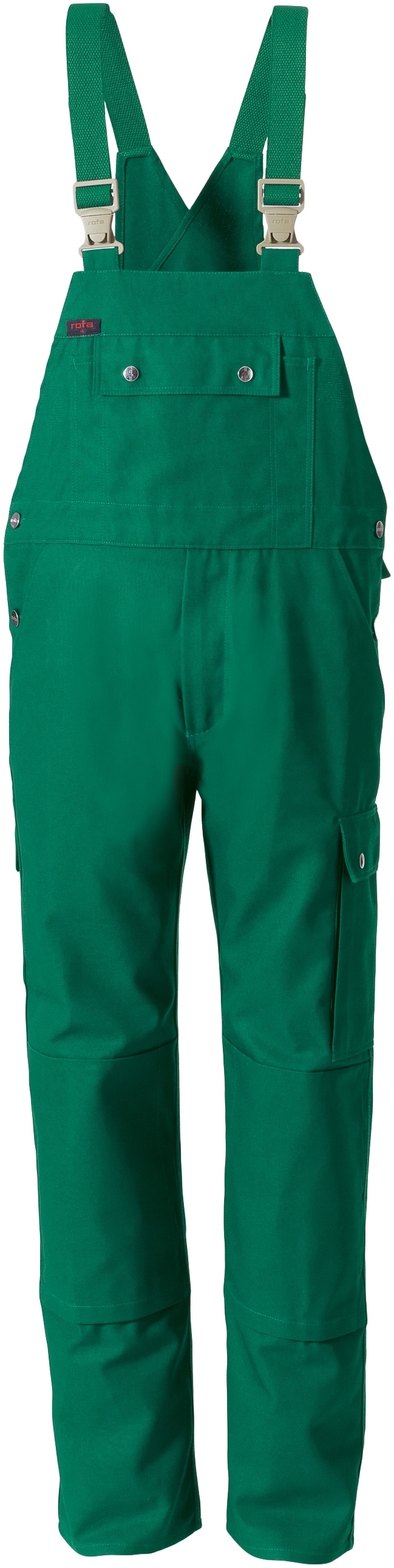 Gr.110 ROFA-Workwear, Arbeits-Berufs-Latz-Hose, ca. 330 g/m², gärtnergrün