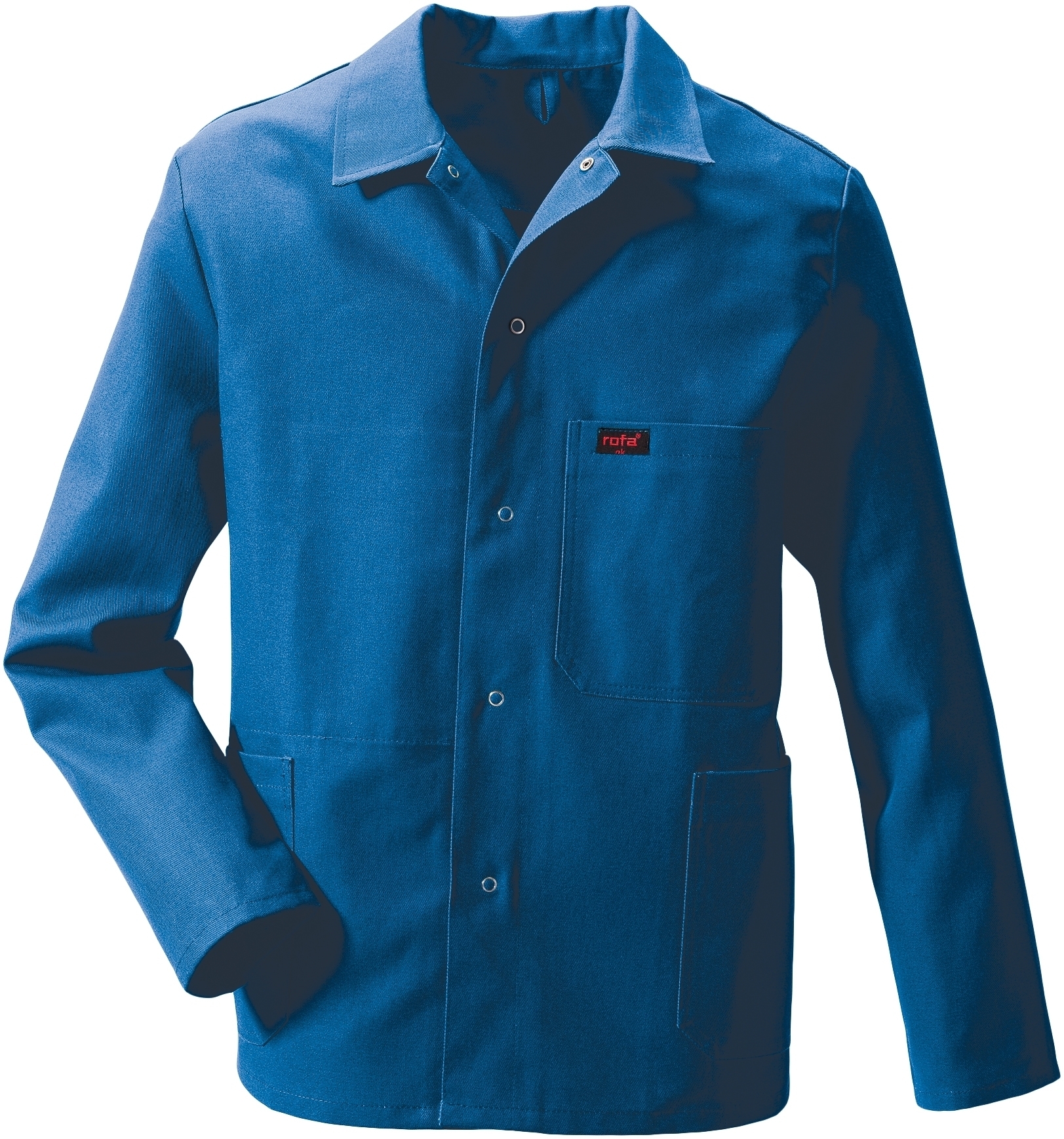 Gr.114 ROFA-Workwear, Arbeits-Berufs-Bund-Jacke, ca. 330 g/m², kornblau