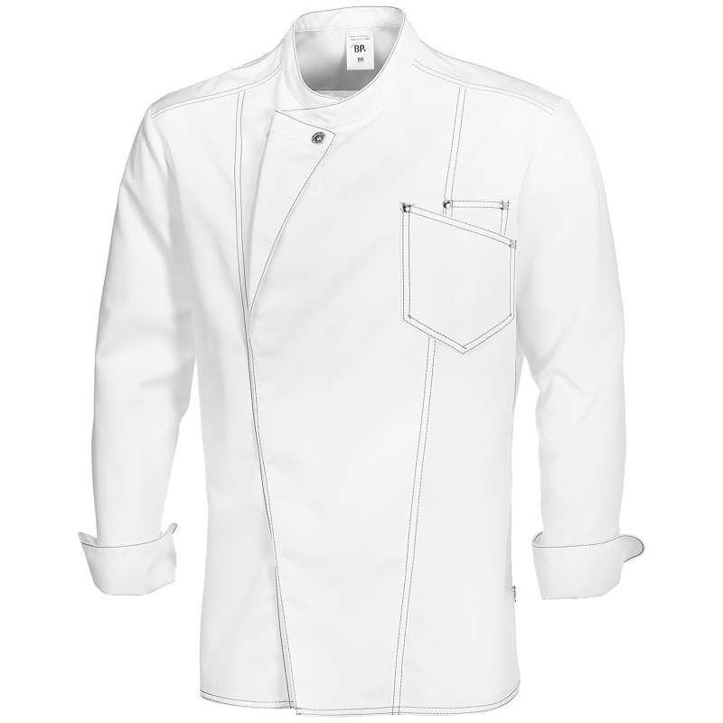 Gr.58 BP-Workwear, Kochjacke, ca. 215g/m², weiß
