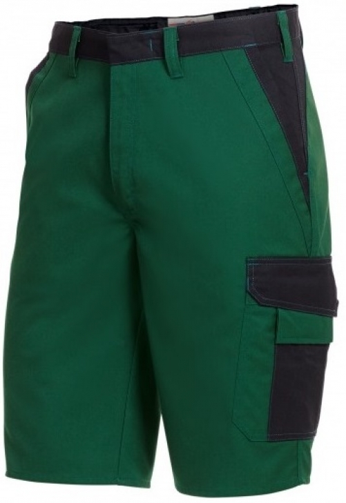 Gr.48N BP Shorts Arbeitshorts Berufsshorts Bermudashorts mittelgrün schwarz ca 245g