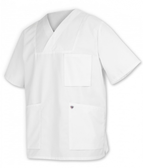 Gr.2XLN BP-Workwear, Schlupfkasack für Sie & Ihn, ca. 205g/m², weiß