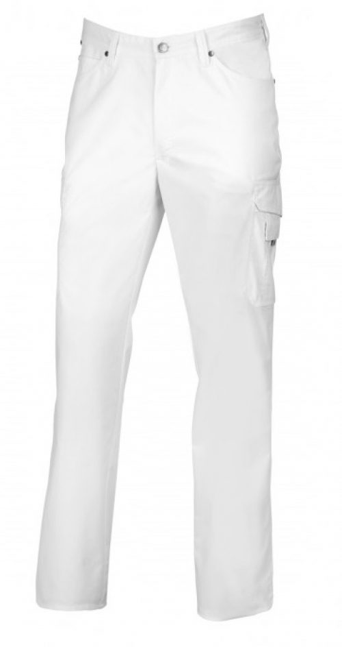 Gr.90 BP-Workwear, Herrenjeans, ca. 230g/m², weiß