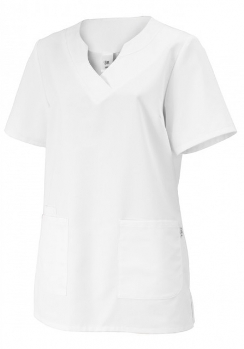 Gr.38N BP Damen Schlupfkasack Arbeitskasack Berufskasack Schlupfjacke Kittel weiß ca 215g