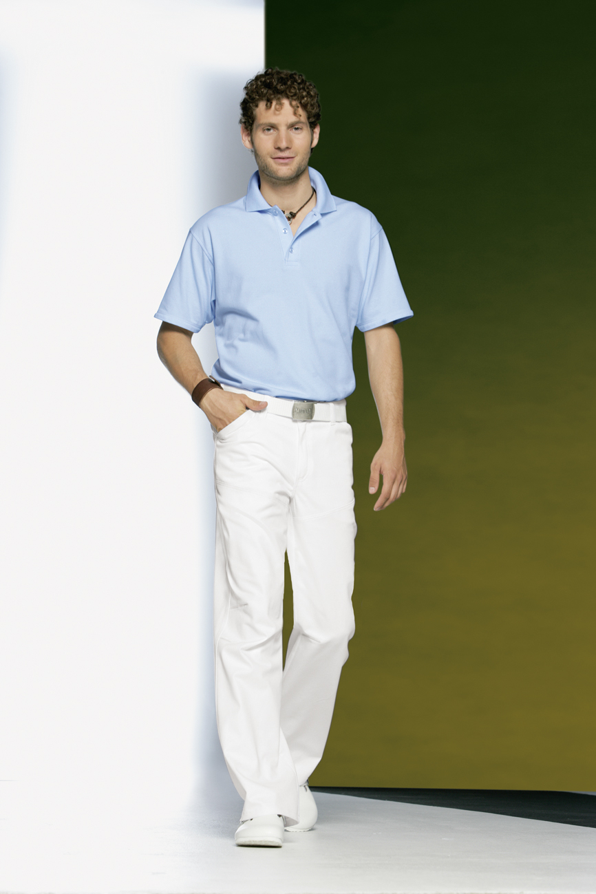 Gr.52 BP Herenhose Bundhose Arbeitshose Berufshose Medizin Pflege Praxis Klinik weiß