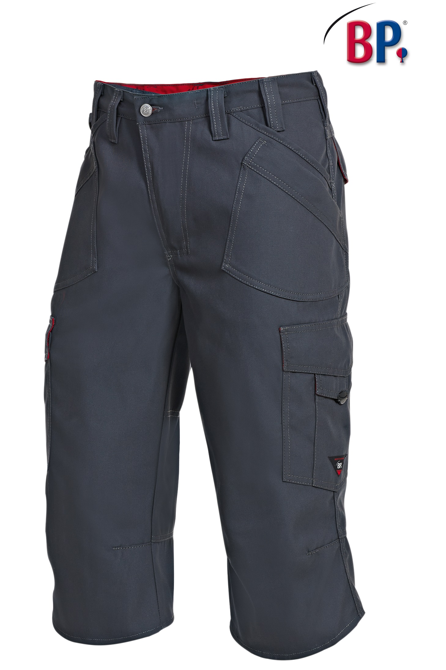 Gr.46 BP Bermudashorts Arbeitsshorts Berufsshorts 3 4 Länge charcoal ca 260g