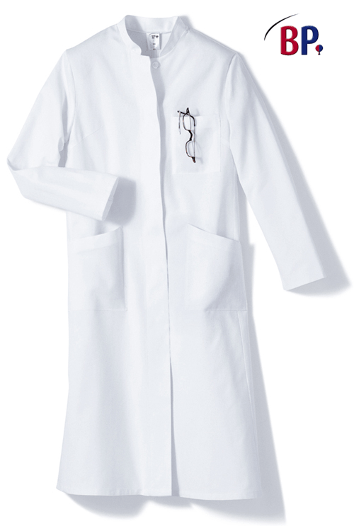 Gr.38 BP-Workwear, Damenmantel, ca. 205g/m², weiß