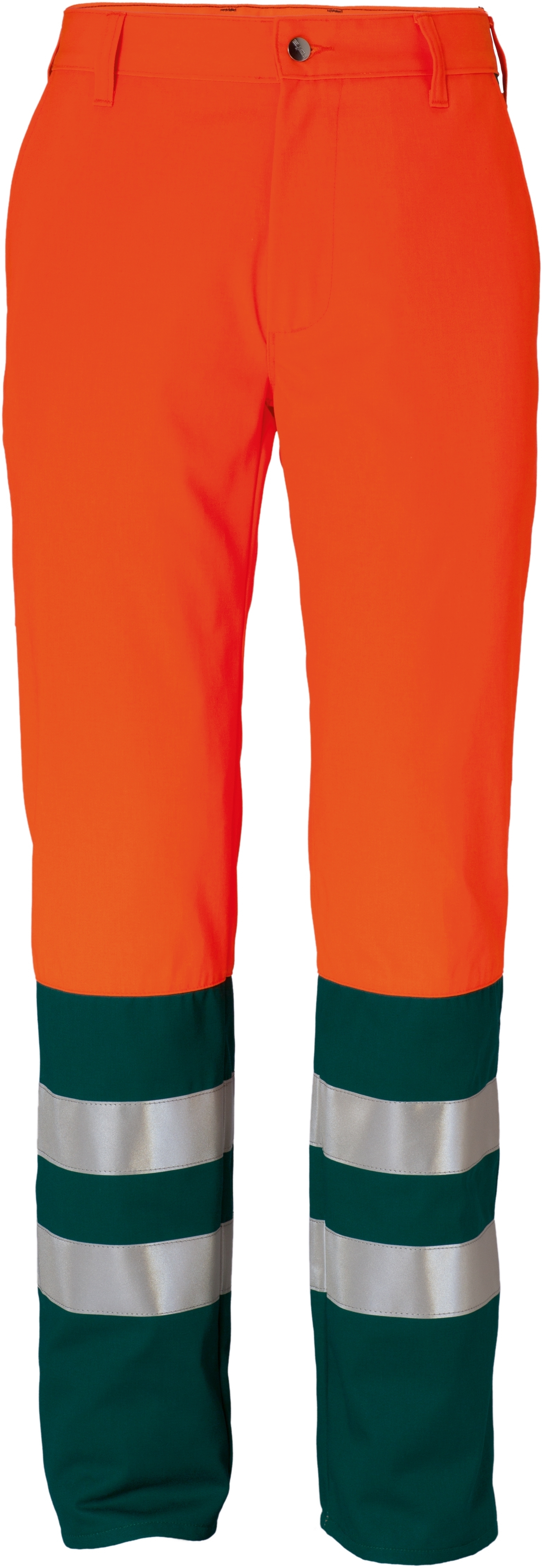ROFA-Warnschutz, Warn-Bundhose, Duo-Color, ca. 290 g/m², leuchtorange-grün
