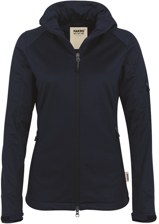HAKRO-Kälteschutz, Women-Softshell-Arbeits-Berufs-Jacke, Alberta, tinte