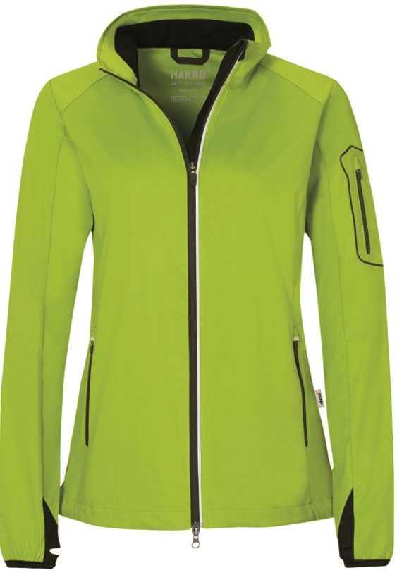 HAKRO-Kälteschutz, Women-Light-Softshell-Arbeits-Berufs-Jacke, Sidney, kiwi