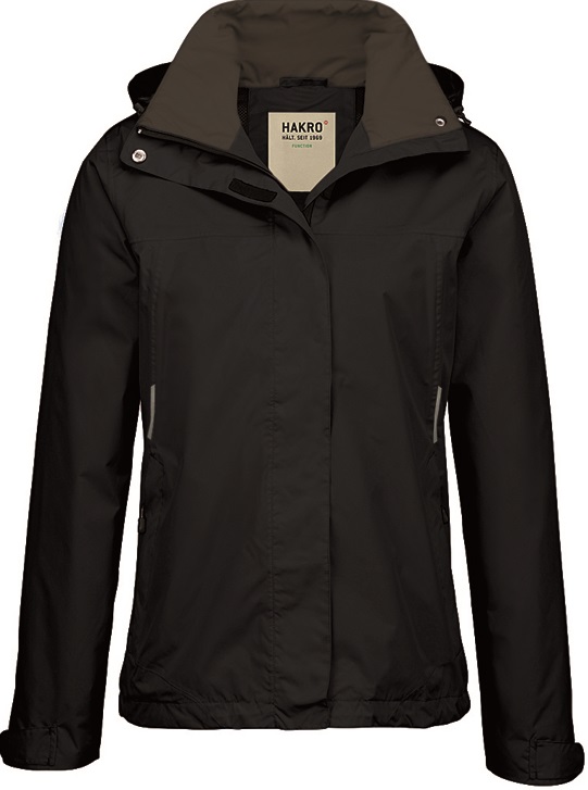 HAKRO-Nässeschutz, Regenschutz, Damen-Regen-Jacke, Colorado, schwarz