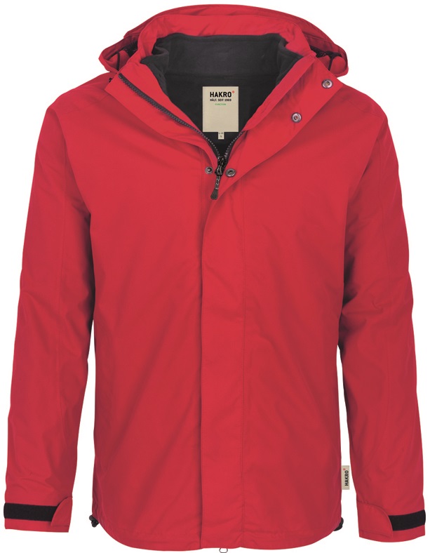 HAKRO-Kälteschutz, Active-Winter-Wetter-Arbeits-Berufs-Jacke, Boston, rot