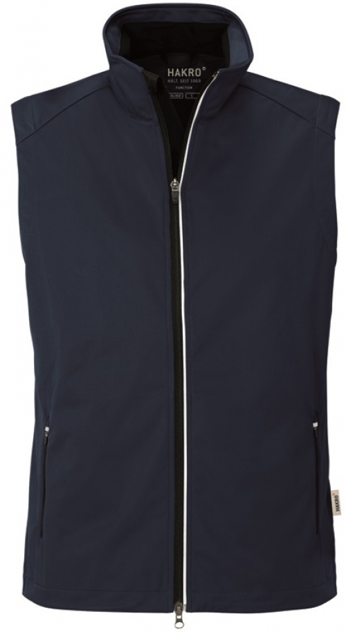 HAKRO-Kälteschutz, Light-Softshell-Winter-Arbeits-Berufs-Weste, Edmonton, tinte