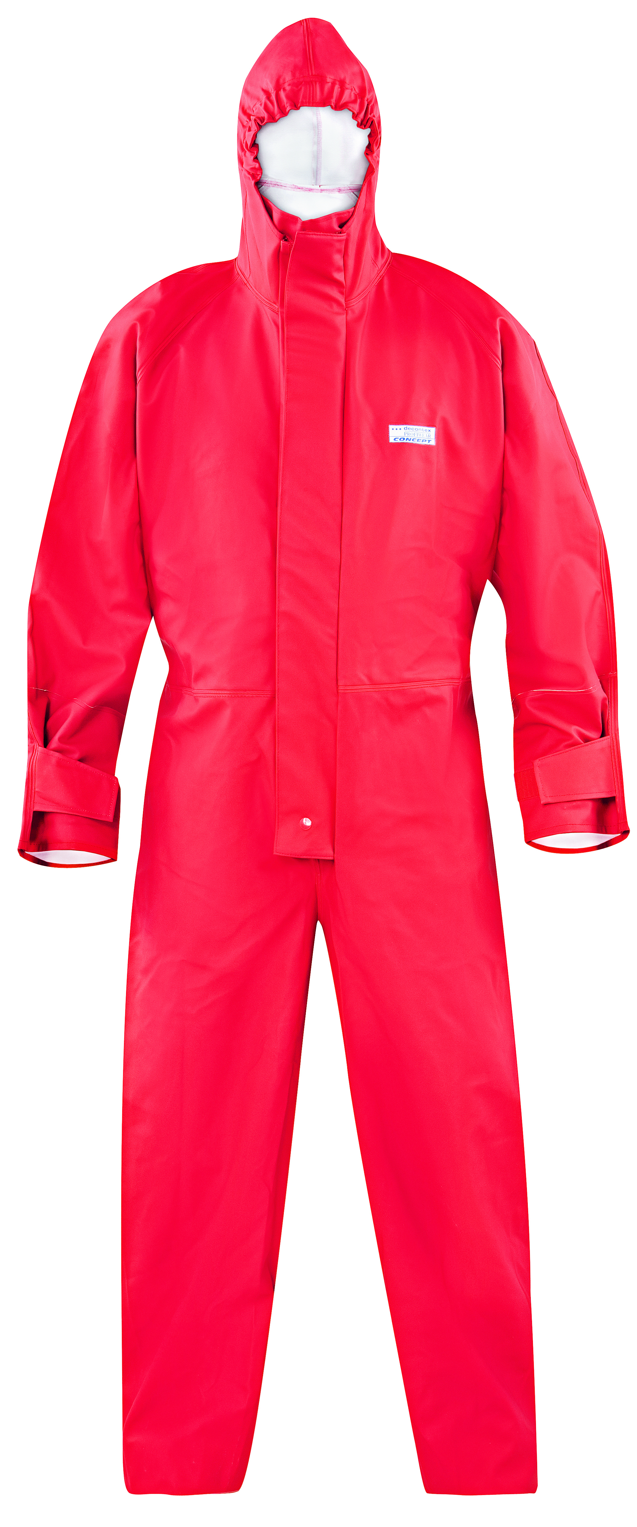 KIND-Nässeschutz, Regenschutz, Decontex-Schutzkleidung, Regen-Nässe-Schutz-Overall, CONCEPT, rot