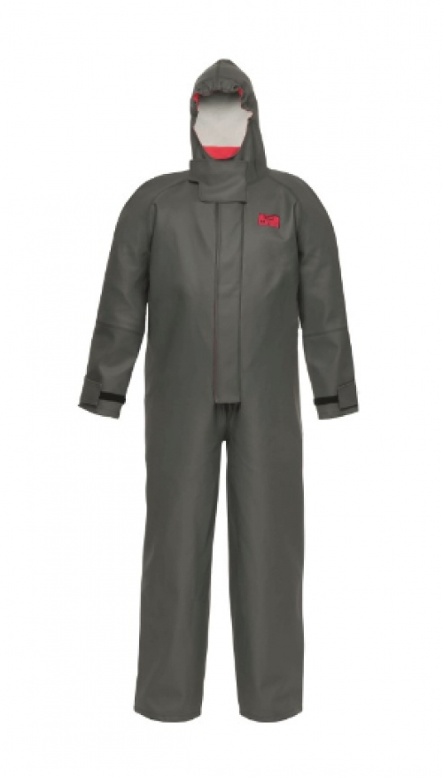 KIND-Nässeschutz, Regenschutz, Decontex-Schutzkleidung, Overall, CONCEPT, grau