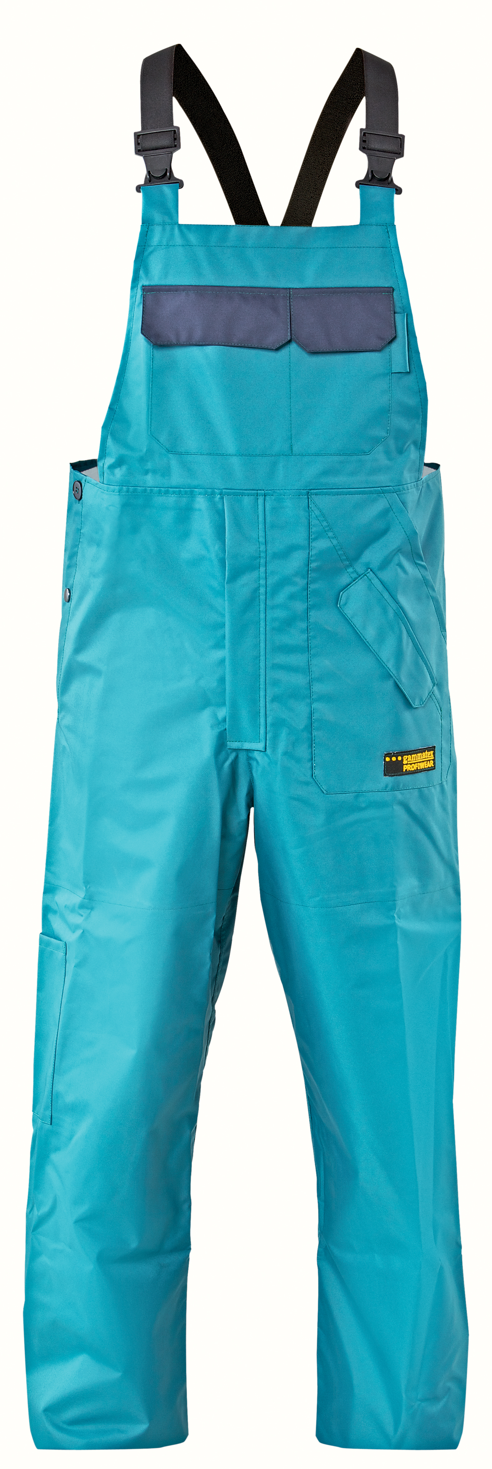 KIND-Nässeschutz, Regenschutz, Wetter-Schutz, Regen-Nässe-Latzhose, JOBLINE, petrol/navy