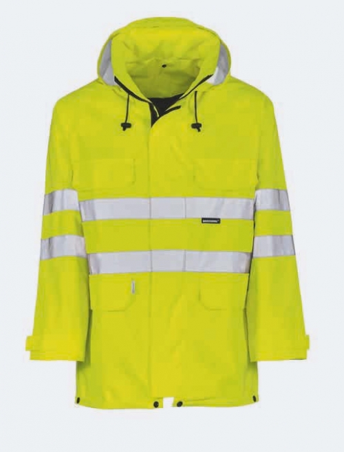 KIND-Warnschutz, Warn-Jacke, TRAFFIC, o. Wärmfutter, warngelb