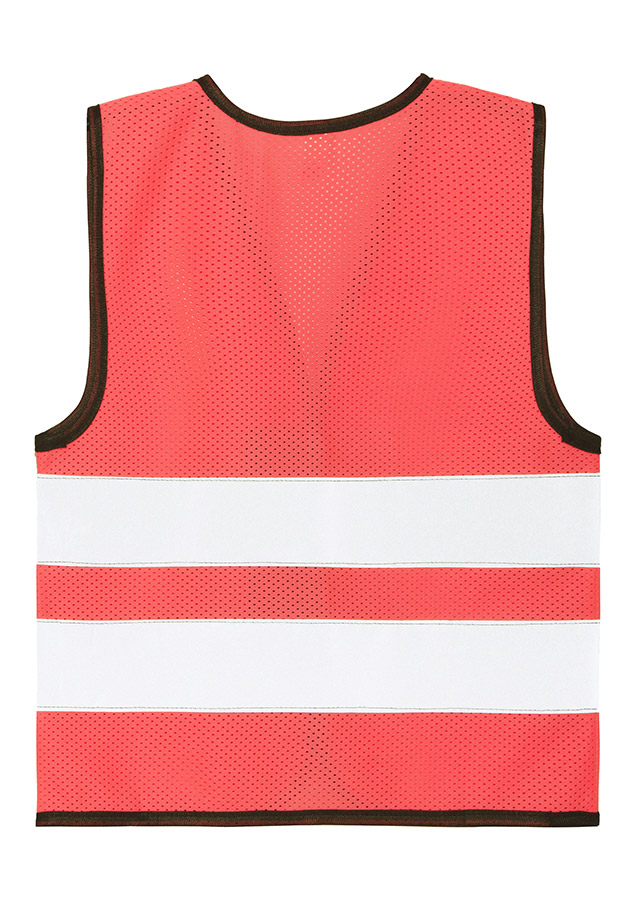 Korntex® Kinder Mesh Warnweste Korfu - Neonpink