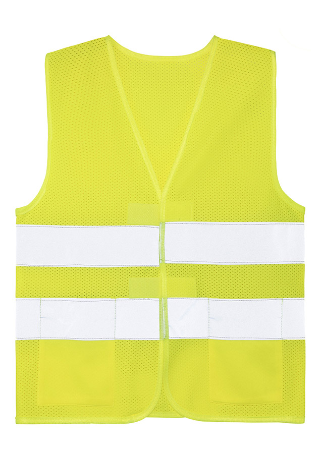 Korntex® Kinder Mesh Warnweste Korfu - Signal-Gelb