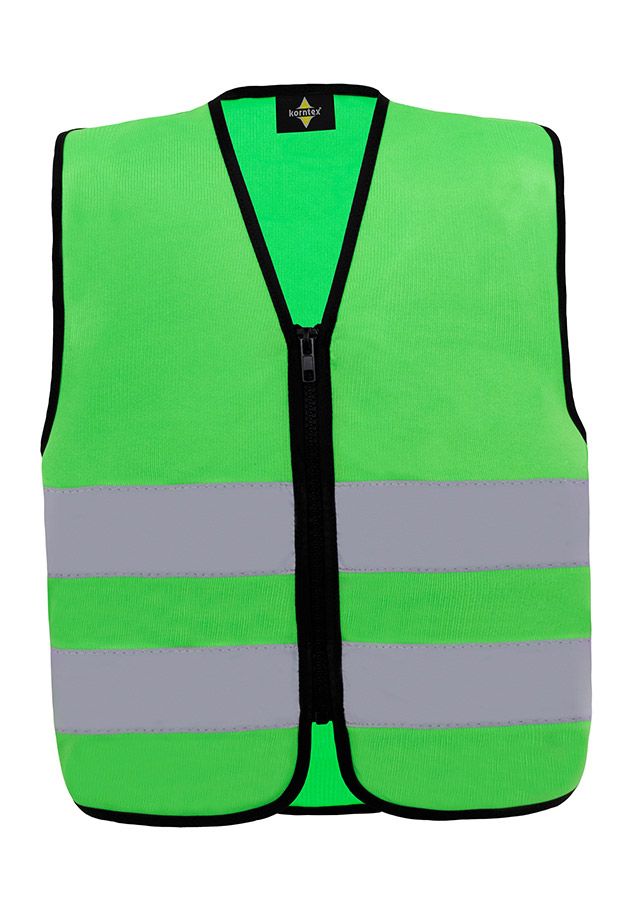 KORNTEX-Warnschutz, Kinder-Warnschutzweste Aalborg, Farbe: grün