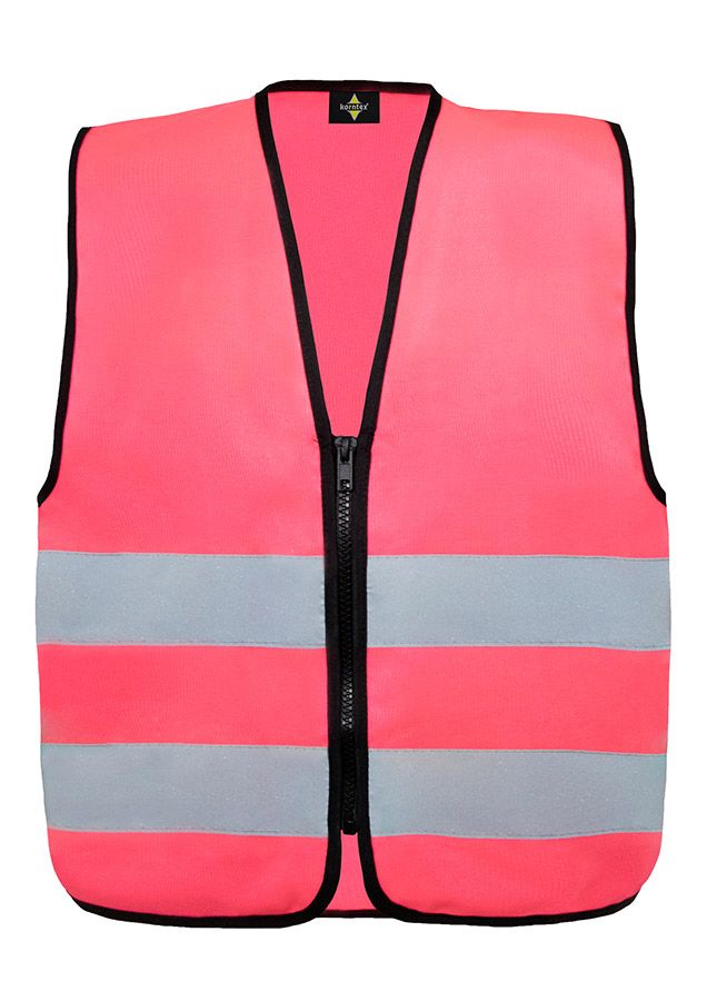 KORNTEX-Warnschutz, Kinder-Warnschutzweste Aalborg, Farbe: neonpink