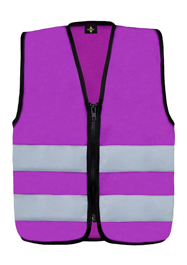 KORNTEX-Warnschutz, Kinder-Warnschutzweste Aalborg, Farbe: violett