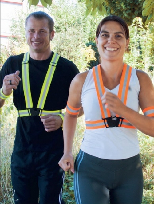 KORNTEX-Warnschutz, Warnschutz, Reflective Body Belt, Warn-Körperband, gelb