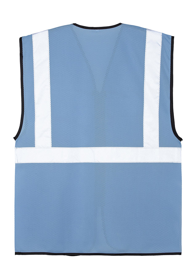 Korntex® Mesh Multifunktionsweste Larisa - Himmelblau