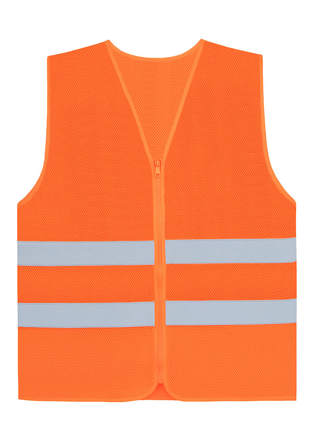 KORNTEX-Warnschutz, Mesh-Warnweste Comfort-Fit  Rhodes, mit Reißverschluss, signal-orange