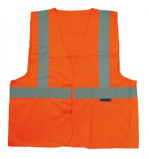KORNTEX-Warnschutz, Warn-Weste, 3 Reflexstreifen, orange