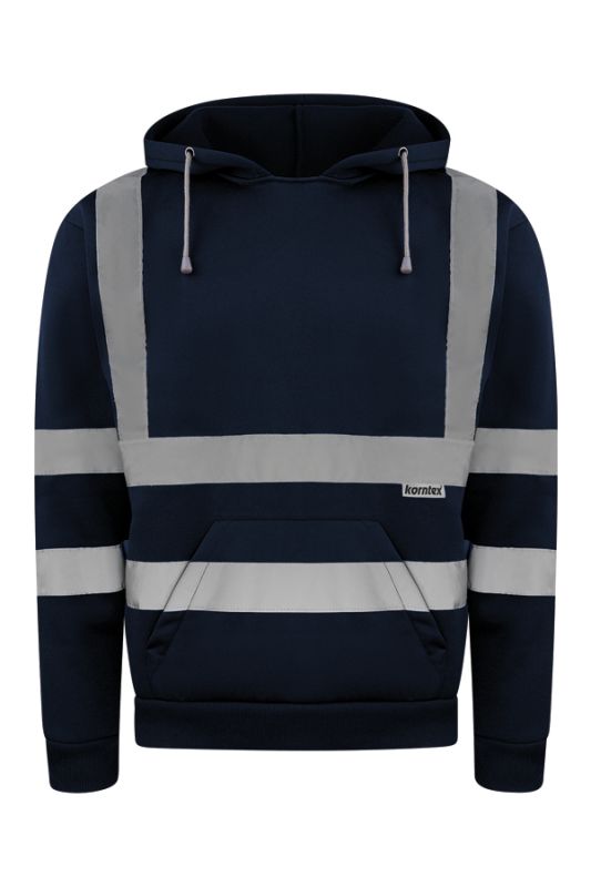 KORNTEX-Warnschutz, Hoody Cork, marineblau