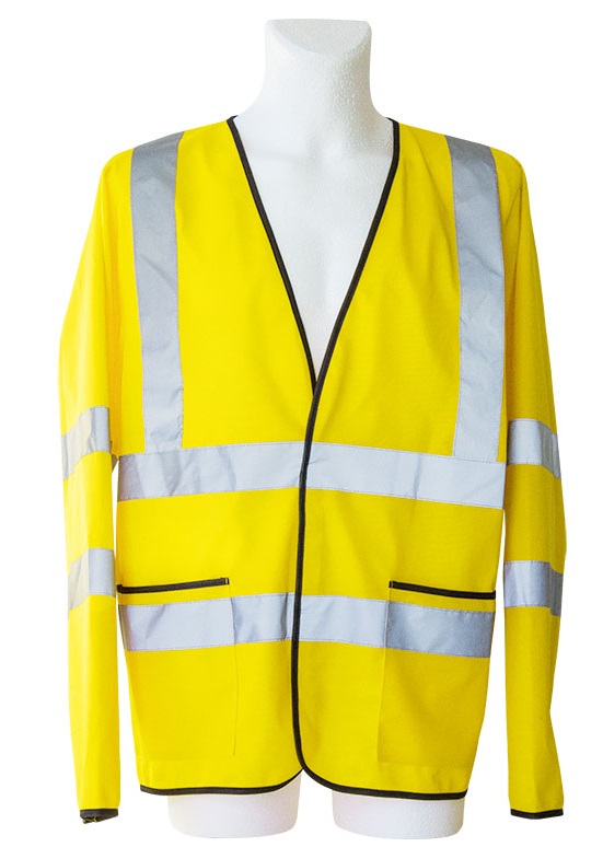 KORNTEX-Warnschutz, Leichte Warn-Jacke ohne Futter, gelb