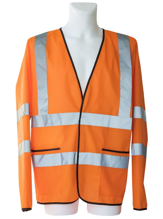KORNTEX-Warnschutz, Leichte Warn-Jacke ohne Futter, orange