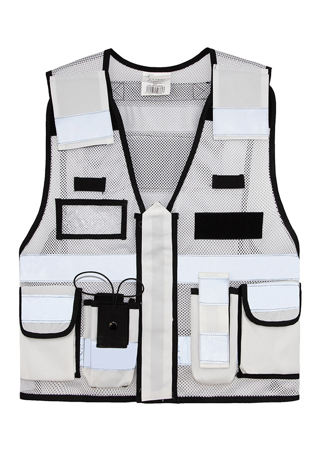 KORNTEX-Warnschutz, Mesh Tactical Weste Sparta - Farbe: Weiß