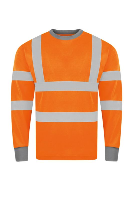 KORNTEX-Warnschutz, Hi-Vis Poly-Cotton Long Sleeve Murcia, signal-orange